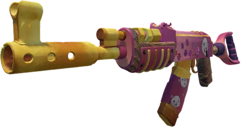 Кастомная модель AK-47 Gold Pink для CS2