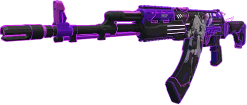 Кастомная модель AK-47 Violet для CS2