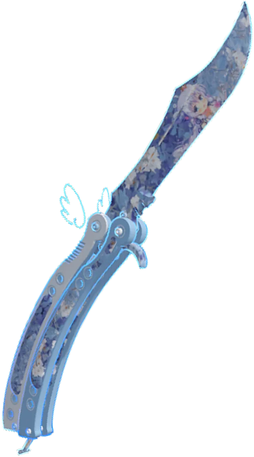 Кастомная модель Butterfly Knife Frost для CS2