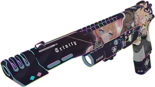 Кастомная модель Glock-18 Trinity для CS2