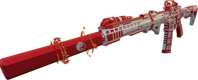 Кастомная модель M4A1-S Red White для CS2